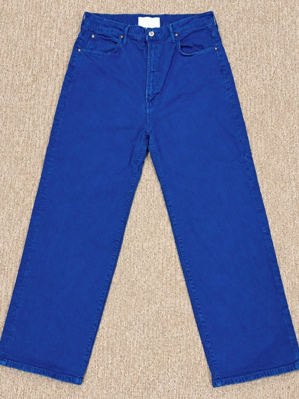Mother High-Rise Wide Leg Jeans Sz:32